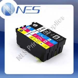 CT Compatible #802XL BK/C/M/Y (x4) HY Ink Set for WF-4720/WF-4740/WF-4745